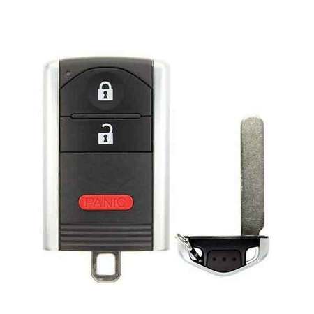 KEYLESS FACTORY KeylessFactory: 2013-2015 Acura RDX / 3-Button Smart Key Shell / KR5434760 SKS-ACU-36